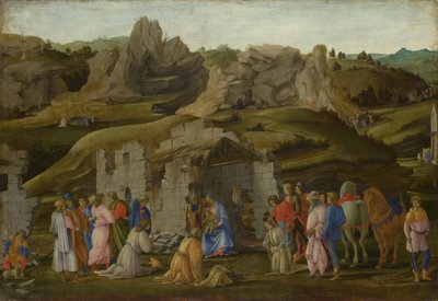 王たちの礼拝 作： Filippino Lippi